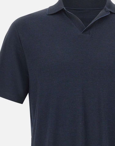 PAUL&SHARK Polo open collar X-Soft BLUE Uomo 