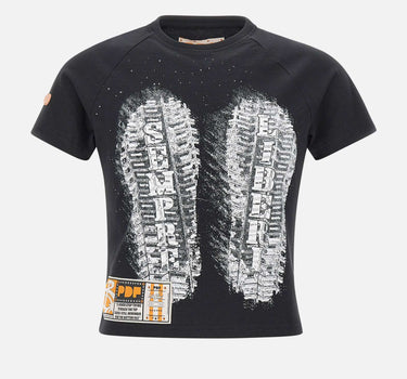 T-shirt "Skinny Barti Sempre Liberi" DFM54033TJ112 LIBER PDF 