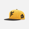 Cappello da baseball a righe DFM58031C0001PX YELLOWBLK PDF 
