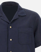 Camicia in lino e cotone 26P40049 037 PERFECTION 