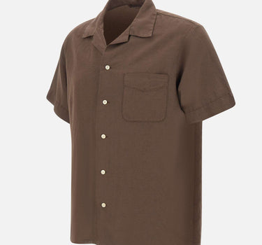 Camicia in lino e cotone 26P40049 82 PERFECTION 