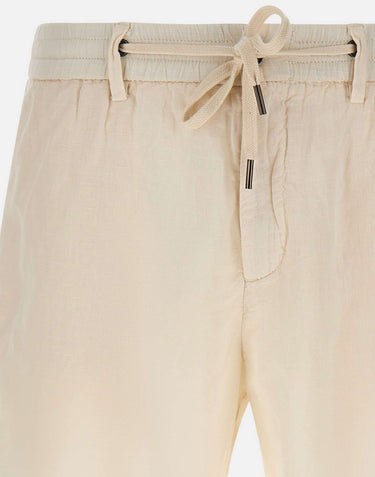 Shorts in misto lino e cotone 26P71749 04 PERFECTION 