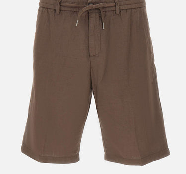 Shorts in misto lino e cotone 26P71749 82 PERFECTION 