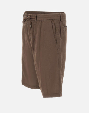 Shorts in misto lino e cotone 26P71749 82 PERFECTION 