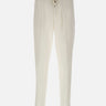 Pantaloni in misto lino con coulisse 26PG1649 01 PERFECTION 
