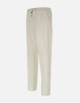 Pantaloni in misto lino con coulisse 26PG1649 01 PERFECTION 
