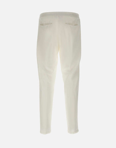 Pantaloni in misto lino con coulisse 26PG1649 01 PERFECTION 