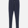 Pantaloni in misto lino con coulisse 26PG1649 037 PERFECTION 