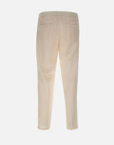 Pantaloni in misto lino con coulisse 26PG1649 04 PERFECTION 