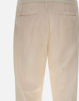 Pantaloni in misto lino con coulisse 26PG1649 04 PERFECTION 