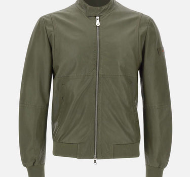 PEUTEREY Giacca in pelle "Tureia PPT" GREEN Uomo 
