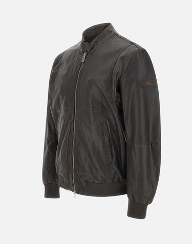 PEUTEREY Giacca in pelle "Giacca in pelle "Tureia"Tureia" BROWN Uomo 