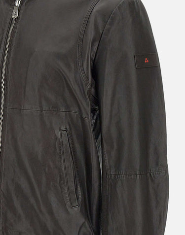PEUTEREY Giacca in pelle "Giacca in pelle "Tureia"Tureia" BROWN Uomo 