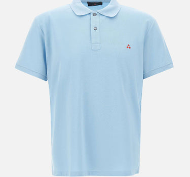 PEUTEREY Polo "Zeno 02" Light Blue Uomo 