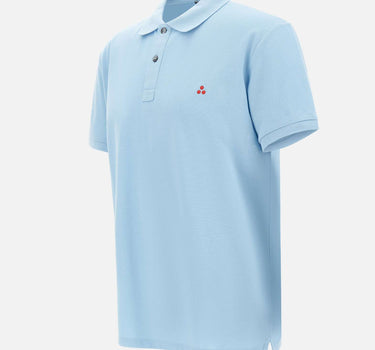 PEUTEREY Polo "Zeno 02" Light Blue Uomo 
