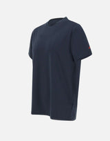 PEUTEREY T-shirt "Zole02" in piquet stretch di seta e cotone BLUE Uomo 