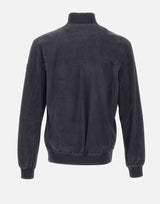 PEUTEREY Giacca in pelle "Sand Suede PE 08" BLACK Uomo 
