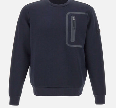PEUTEREY Felpa "Gorie 03" BLUE Uomo 