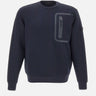 PEUTEREY Felpa "Gorie 03" BLUE Uomo 