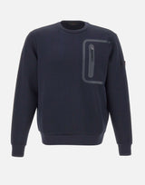 PEUTEREY Felpa "Gorie 03" BLUE Uomo 