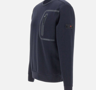 PEUTEREY Felpa "Gorie 03" BLUE Uomo 