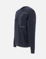 PEUTEREY Felpa "Gorie 03" BLUE Uomo 