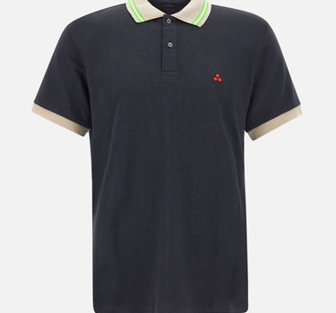 PEUTEREY Polo "New Selandina Str" BLACK Uomo 
