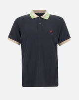 PEUTEREY Polo "New Selandina Str" BLACK Uomo 