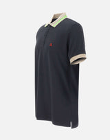 PEUTEREY Polo "New Selandina Str" BLACK Uomo 