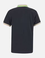 PEUTEREY Polo "New Selandina Str" BLACK Uomo 