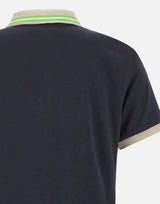 PEUTEREY Polo "New Selandina Str" BLACK Uomo 