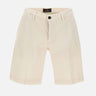 PEUTEREY Shorts "Blane" WHITE Uomo 