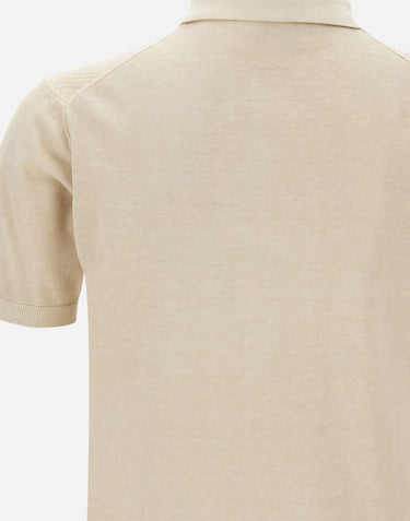 PEUTEREY Polo "Correboi" BEIGE Uomo 