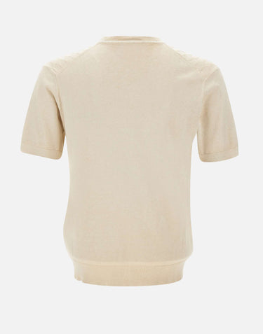 PEUTEREY Maglia "Mes" BEIGE Uomo 