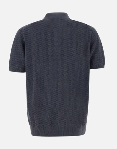 PEUTEREY Polo "Keirin" BLUE Uomo 