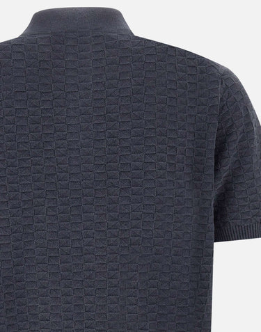 PEUTEREY Polo "Keirin" BLUE Uomo 
