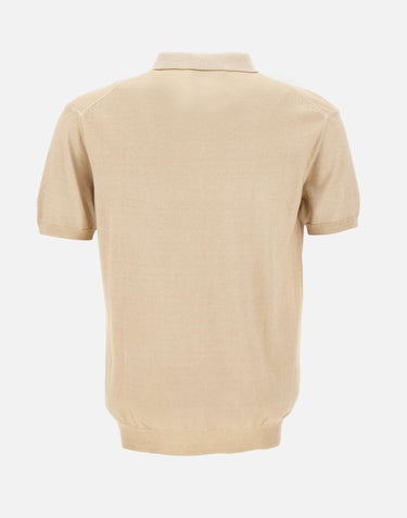 PEUTEREY Polo "Correbois FRS" BEIGE Uomo 