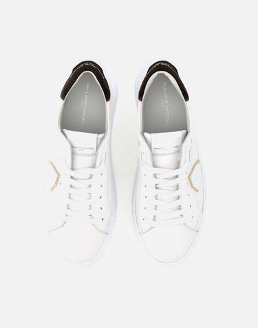 PHILIPPE MODEL PARIS Sneakers "Temple Low" WHITE Uomo 