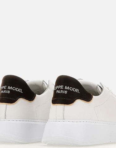 PHILIPPE MODEL PARIS Sneakers "Temple Low" WHITE Uomo 