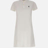 POLO RALPH LAUREN Abito polo in cotone WHITE Donna 