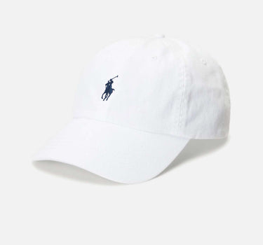 POLO RALPH LAUREN Cappellino in chino di cotone WHITE Donna 
