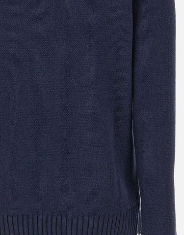 POLO RALPH LAUREN Maglione "Classics" in cotone e lino BLUE Donna 