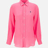 Camicia in lino 211970730 504 POLO RALPH LAUREN 