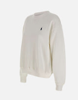 POLO RALPH LAUREN Felpa girocollo in misto cotone WHITE Donna 