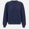 POLO RALPH LAUREN Felpa girocollo in misto cotone BLUE Donna 