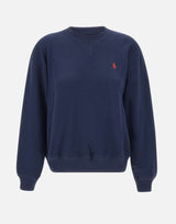 POLO RALPH LAUREN Felpa girocollo in misto cotone BLUE Donna 