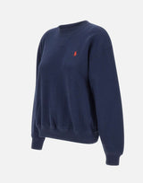POLO RALPH LAUREN Felpa girocollo in misto cotone BLUE Donna 