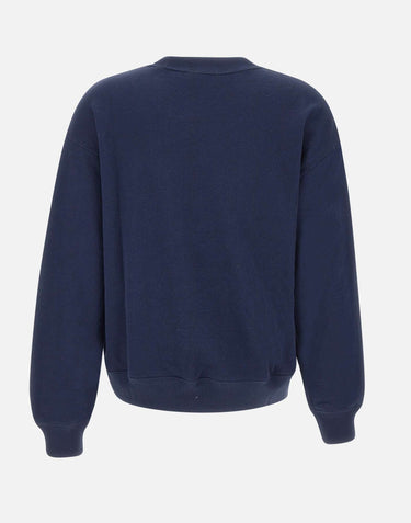 POLO RALPH LAUREN Felpa girocollo in misto cotone BLUE Donna 