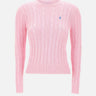Maglia a girocollo in cotone a trecce 211971869 010 POLO RALPH LAUREN 