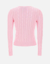 Maglia a girocollo in cotone a trecce 211971869 010 POLO RALPH LAUREN 
